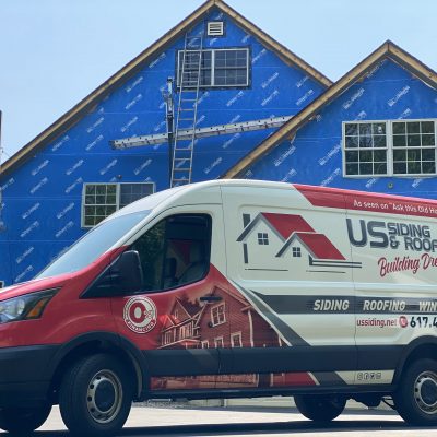 US Siding Roofing Van Promo